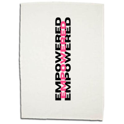 Empowered x3 gym towel Thumbnail
